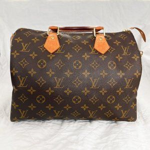 Louis Vuitton Monogram Speedy 30 Handbag